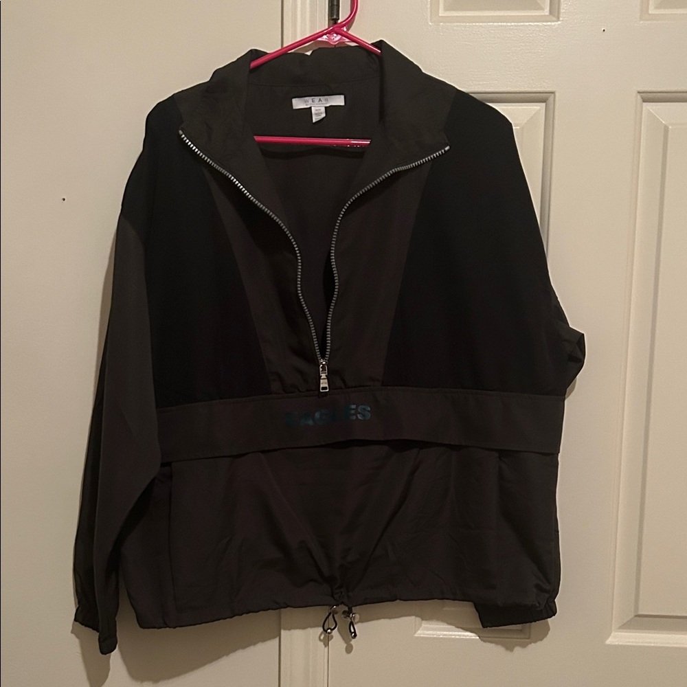 Philadelphia Eagles Chic Black and Gray  Jacket